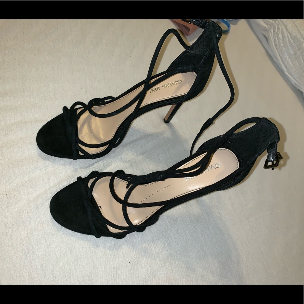 Black high heels